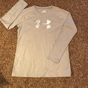 Youth XL Heat Gear Loose Fit Long Sleeve Shirt